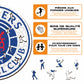 Logo Rangers FC® - Puzzle en Bois