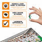 2 PACK Real Madrid CF® Logo + Équipe - Puzzle Officiel en Bois