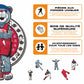 Mascotte Houston Rockets™ - Puzzle en Bois