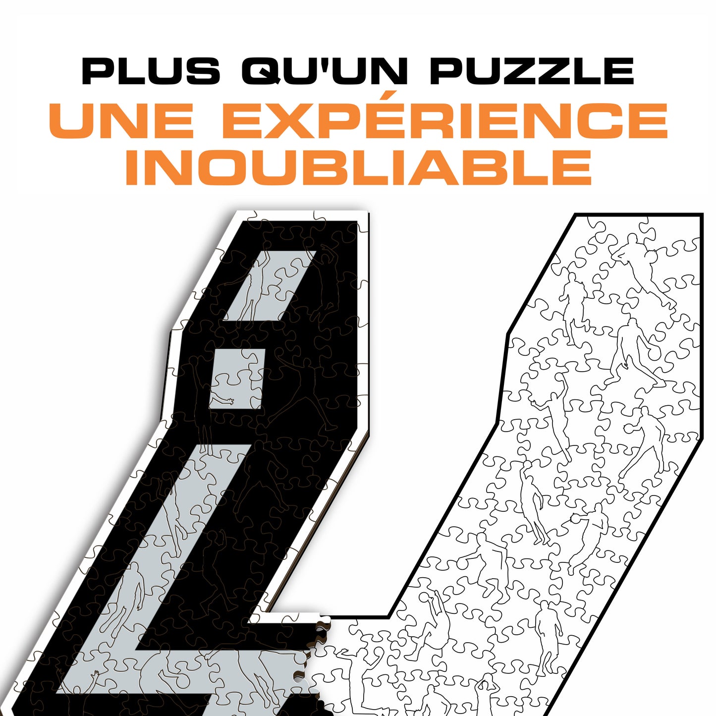 San Antonio Spurs™ - Puzzle en Bois