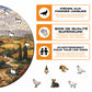 Toscane - Puzzle en Bois