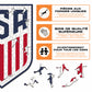 Logo USMNT® - Puzzle en Bois