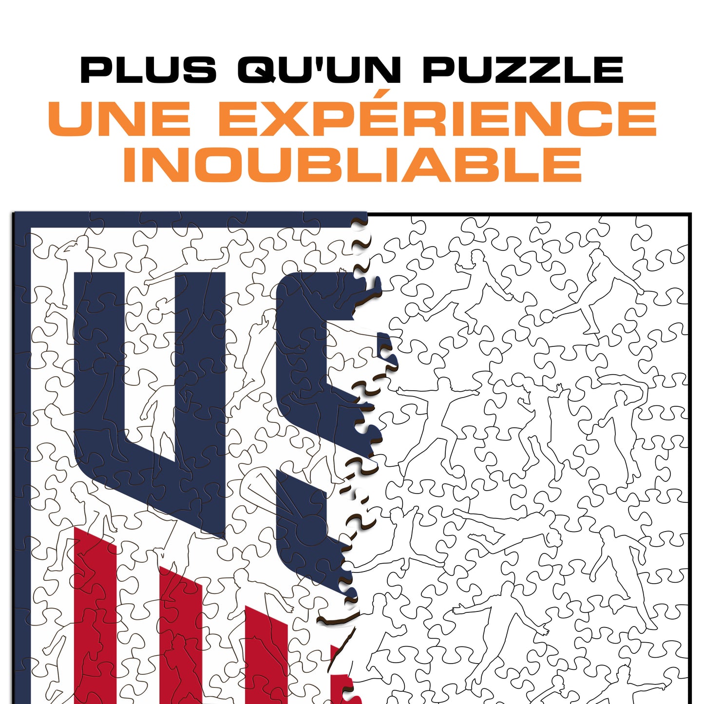 Logo USMNT® - Puzzle en Bois