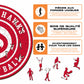 Atlanta Hawks™ - Puzzle en Bois