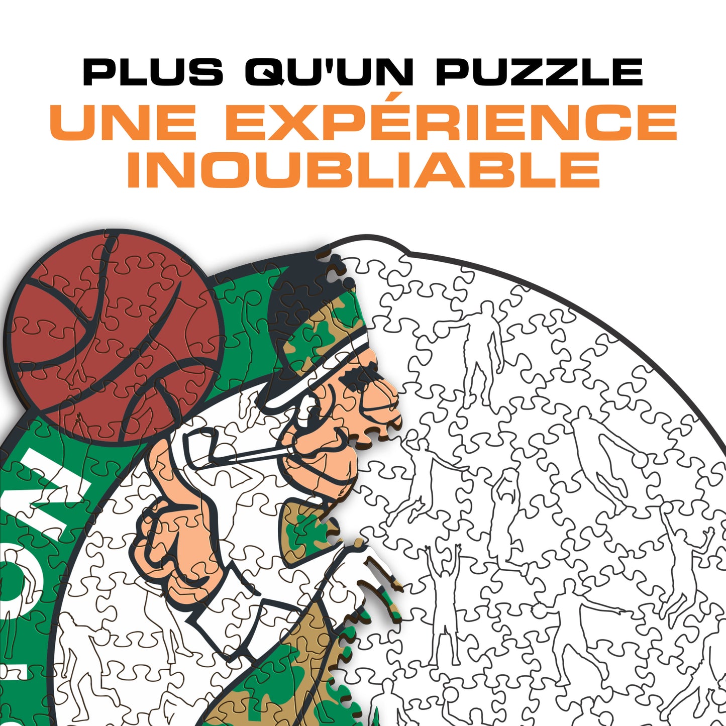 Boston Celtics™ - Puzzle en Bois