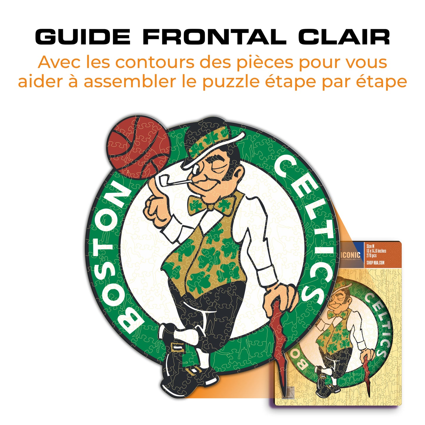 Boston Celtics™ - Puzzle en Bois