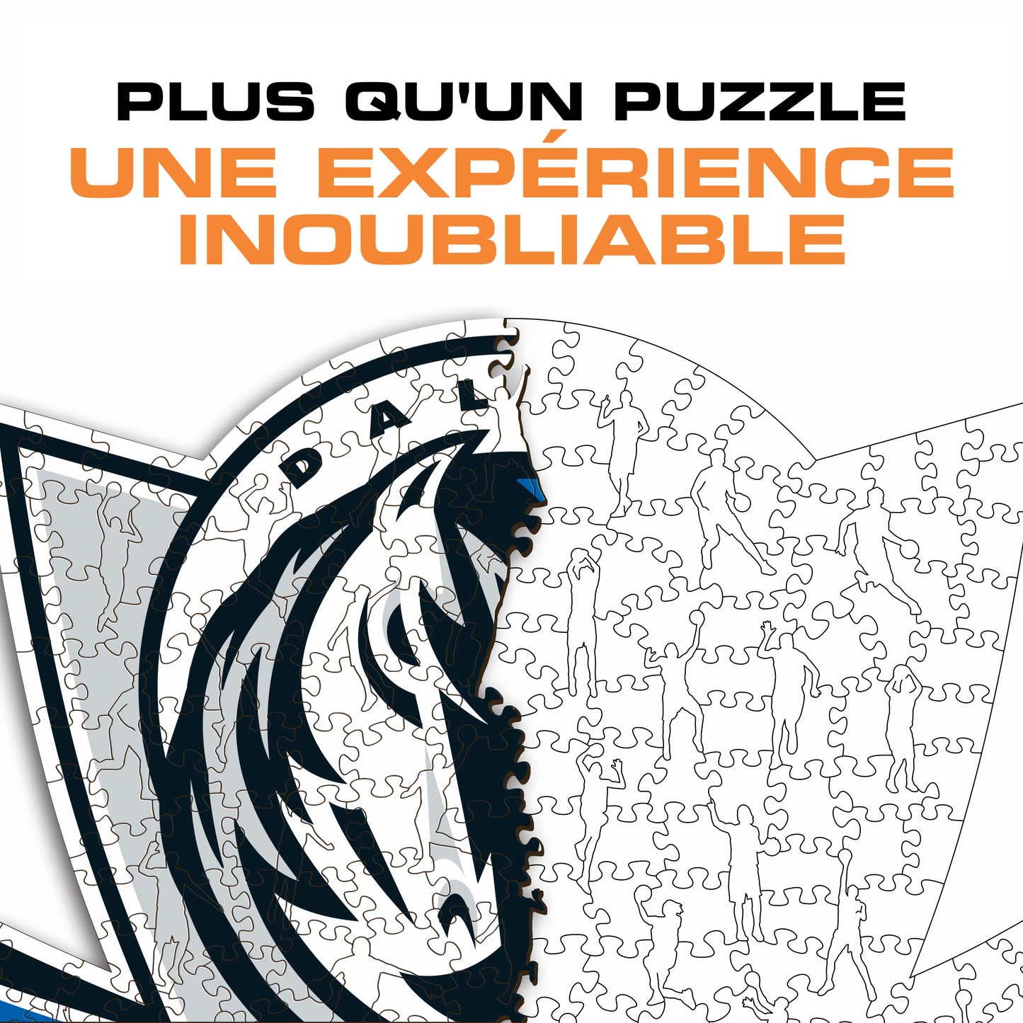 Dallas Mavericks™ - Puzzle en Bois