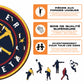 Denver Nuggets™ - Puzzle en Bois