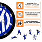Logo FC Inter® - Puzzle en Bois