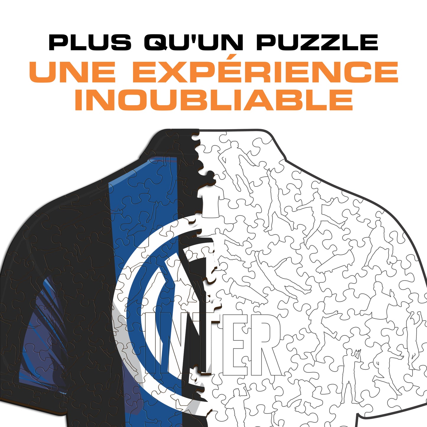 Maillot FC Inter® - Puzzle en Bois