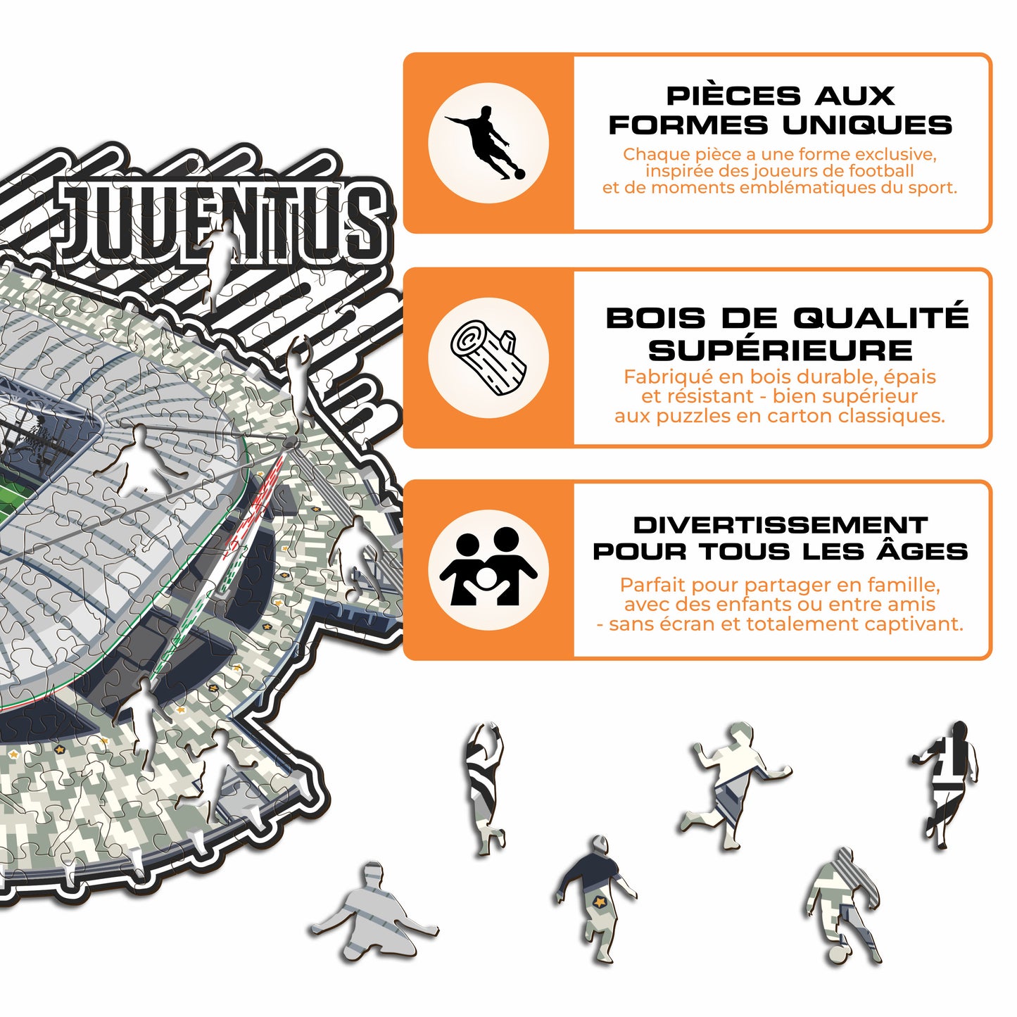 Allianz Stadium Juventus FC® - Puzzle en Bois