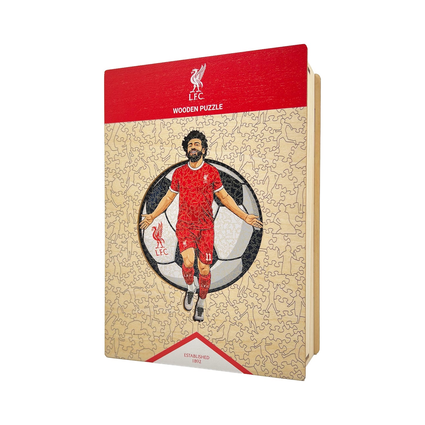 Mohamed Salah - Puzzle en Bois