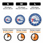 Philadelphia 76ers™ - Puzzle en Bois