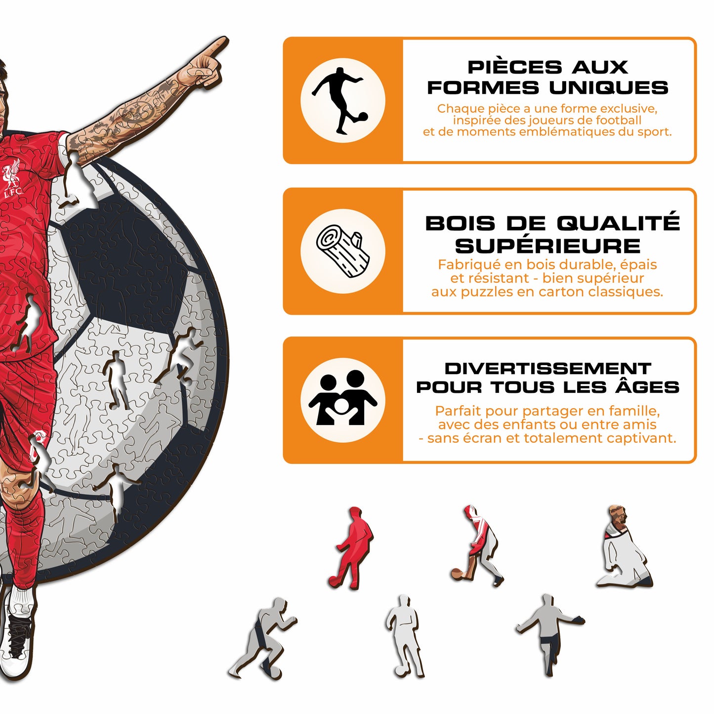 Dominik Szoboszlai - Puzzle en Bois