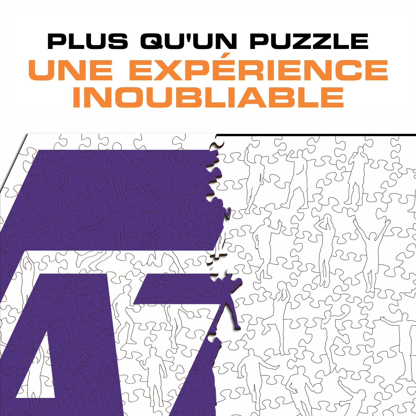 Utah Jazz™ - Puzzle en Bois