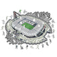 Allianz Stadium Juventus FC® - Puzzle en Bois