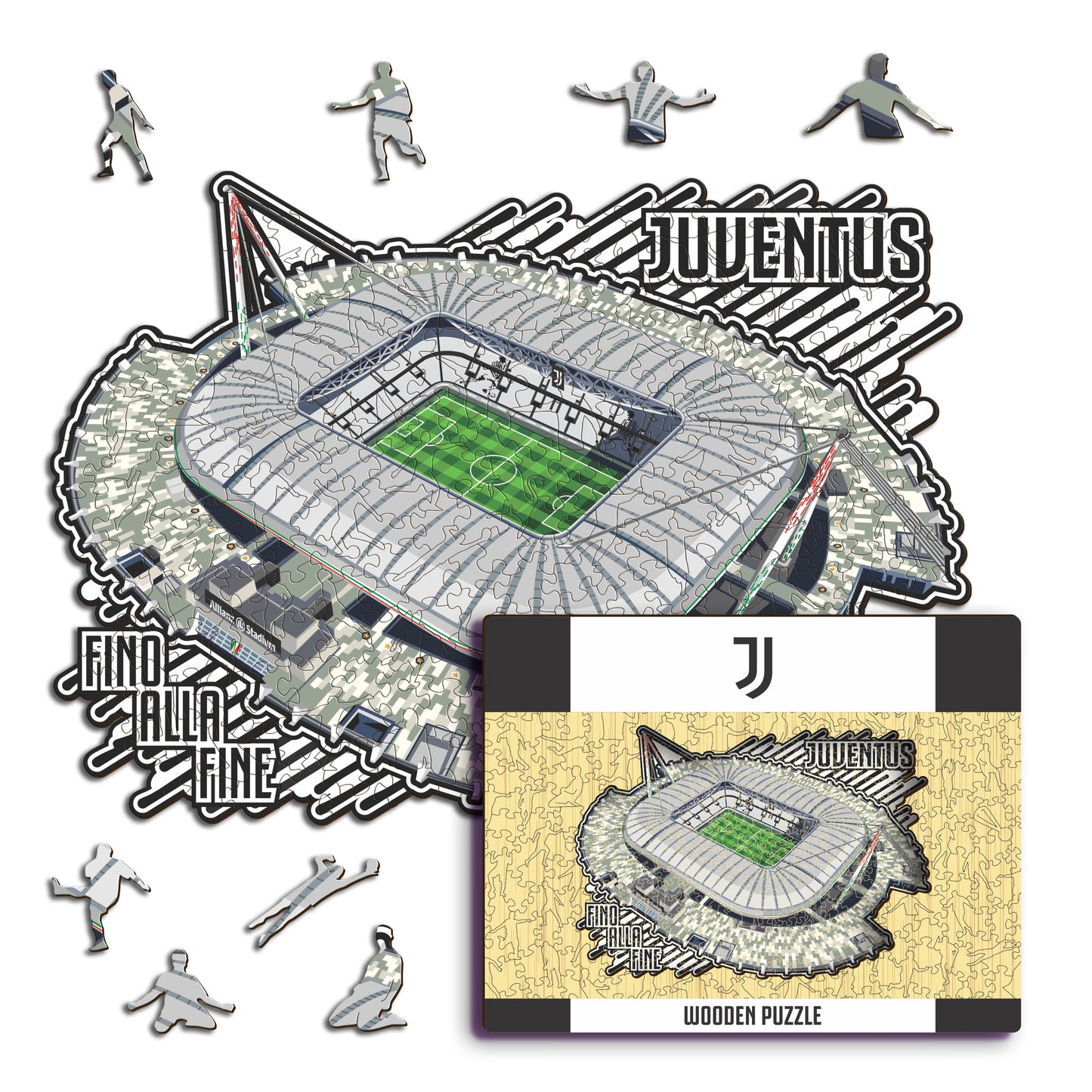 Allianz Stadium Juventus FC® - Puzzle en Bois