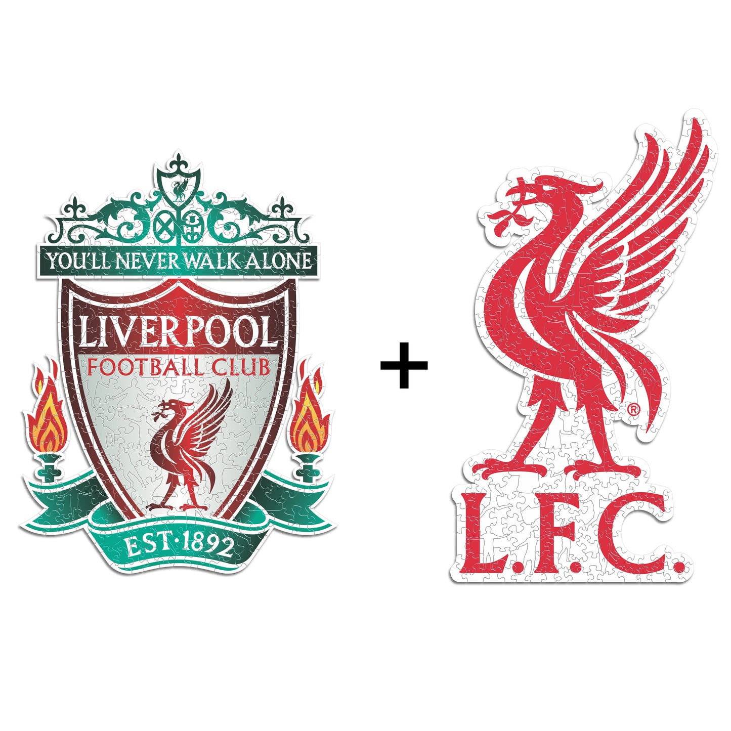 2 PACK Liverpool FC® Logo + Logo Bird