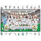 2 PACK Real Madrid CF® Logo + Équipe - Puzzle Officiel en Bois