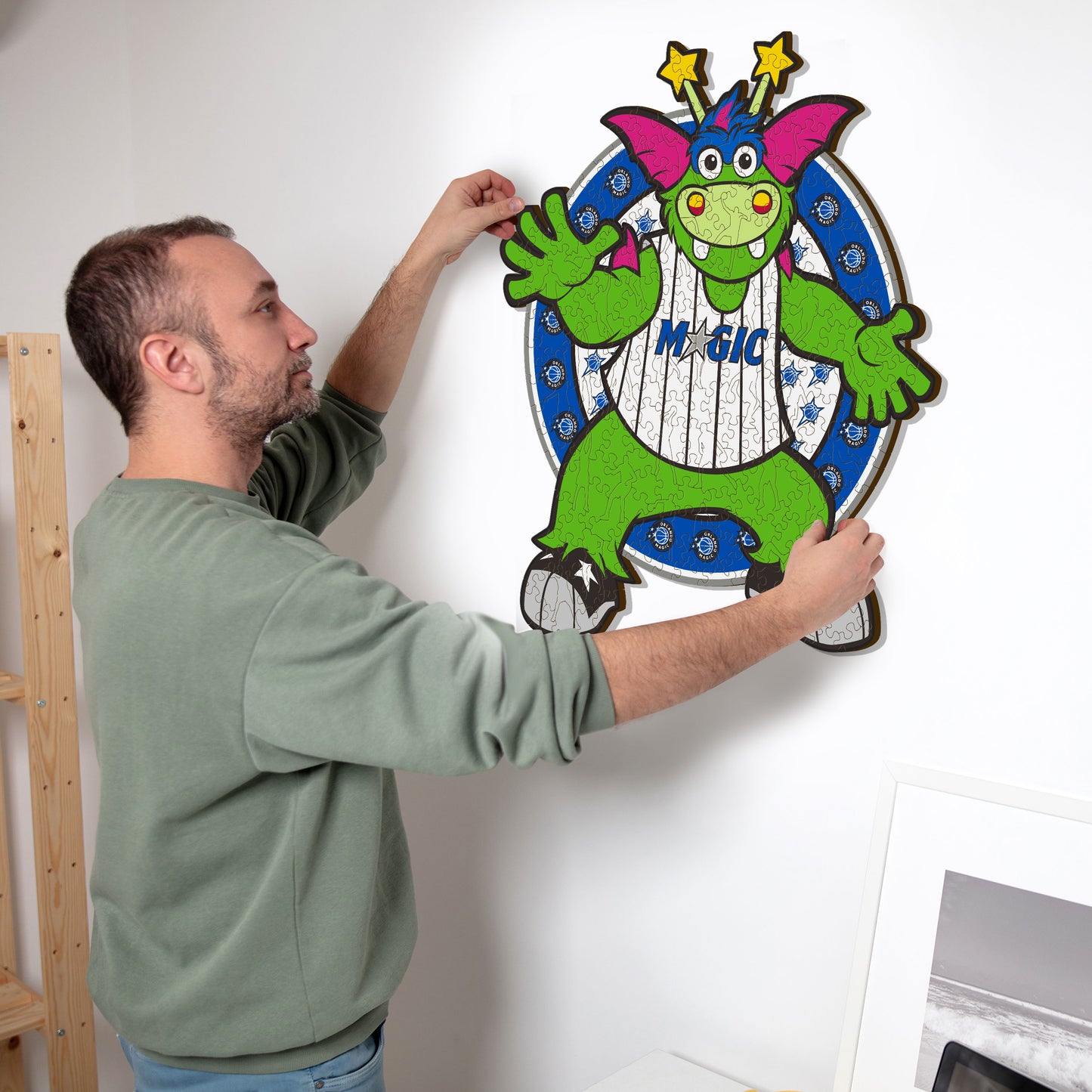 Mascotte Orlando Magic™ - Puzzle en Bois