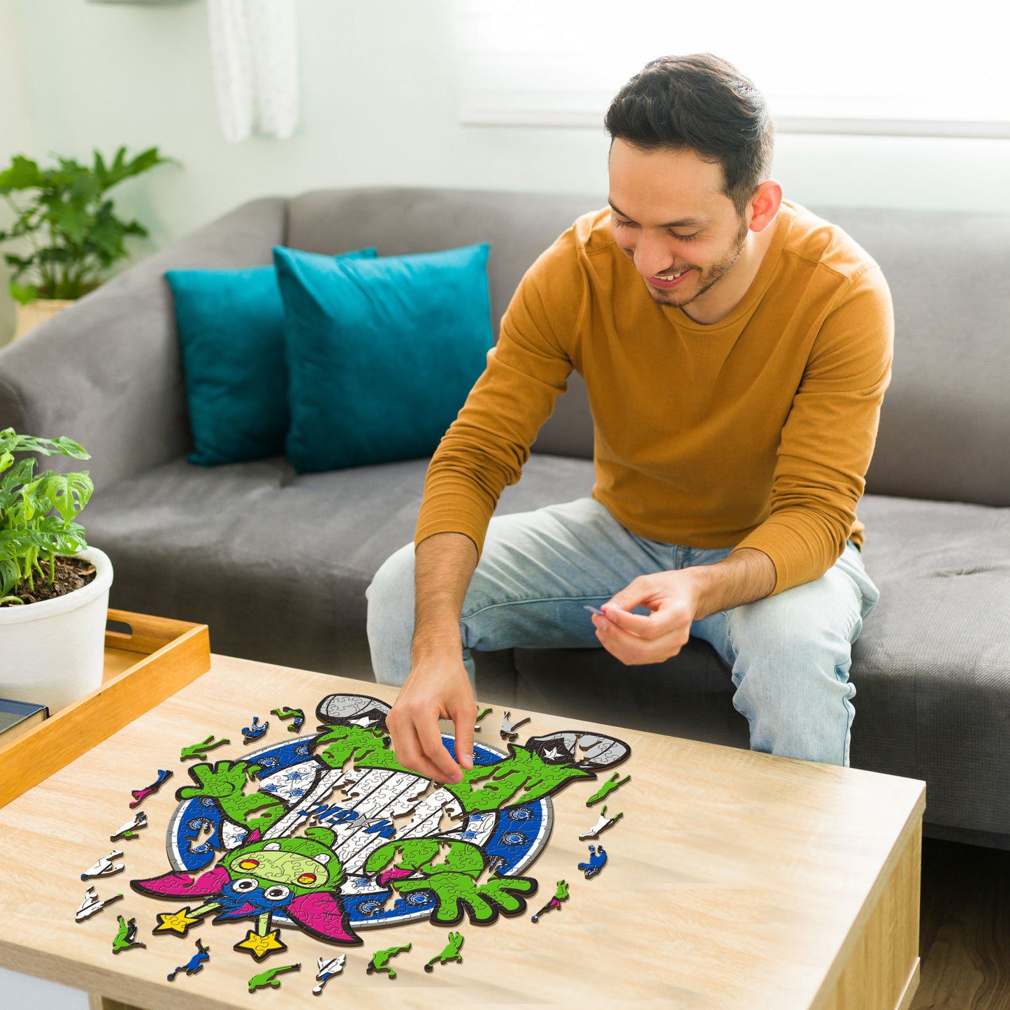 Mascotte Orlando Magic™ - Puzzle en Bois