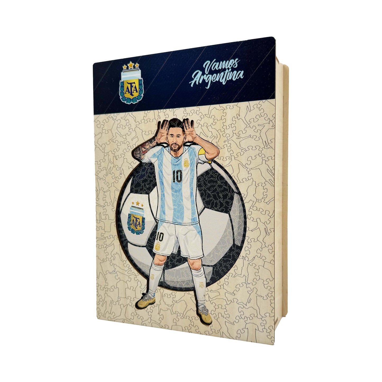 Lionel Messi - Puzzle en Bois