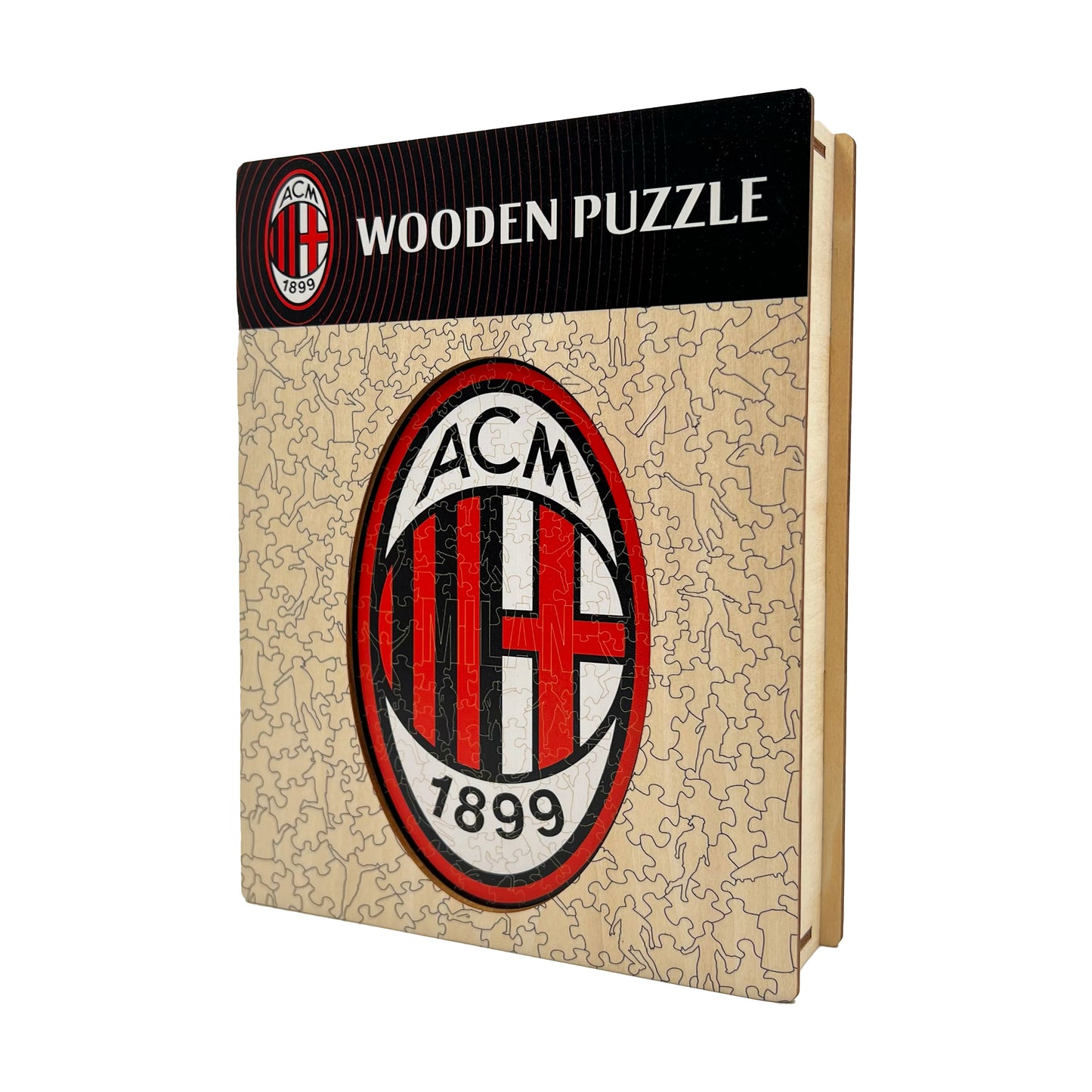 Logo AC Milan® - Puzzle Officiel en Bois