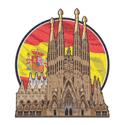Sagrada Família - Puzzle Officiel en Bois
