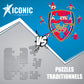 Logo Arsenal FC® - Puzzle en Bois