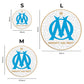 Logo Olympique de Marseille® - Puzzle Officiel en Bois