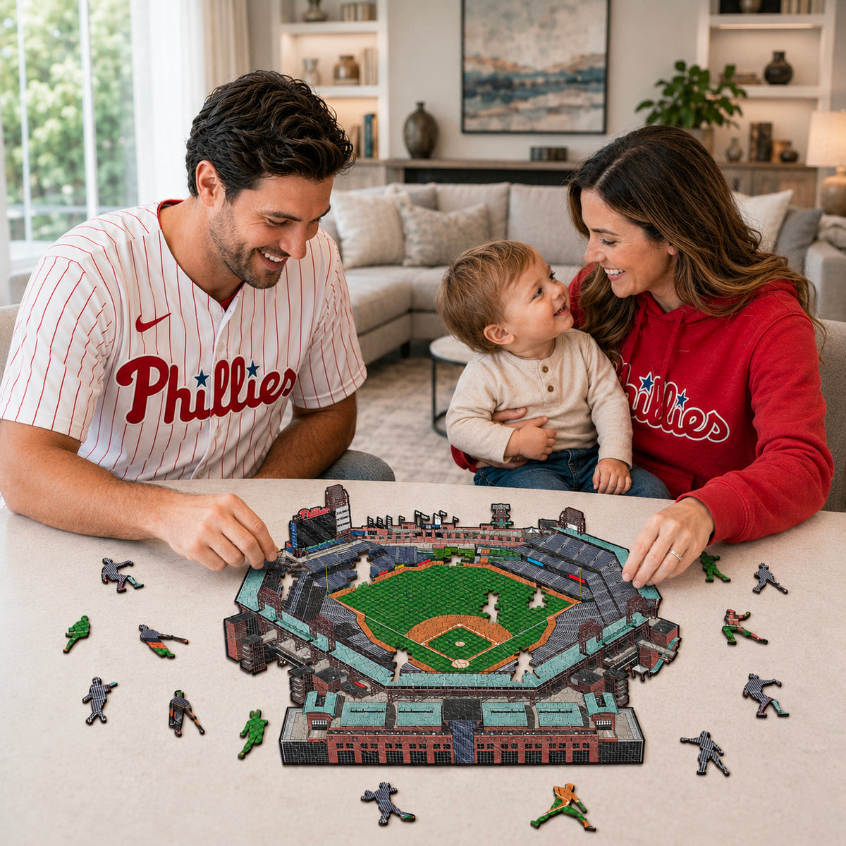 Citizens Bank Park Philadelphia Phillies™ Puzzle en Bois