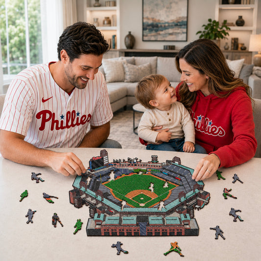 Citizens Bank Park Philadelphia Phillies™ Puzzle en Bois