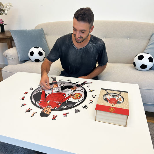 Cristiano Ronaldo - Puzzle en Bois