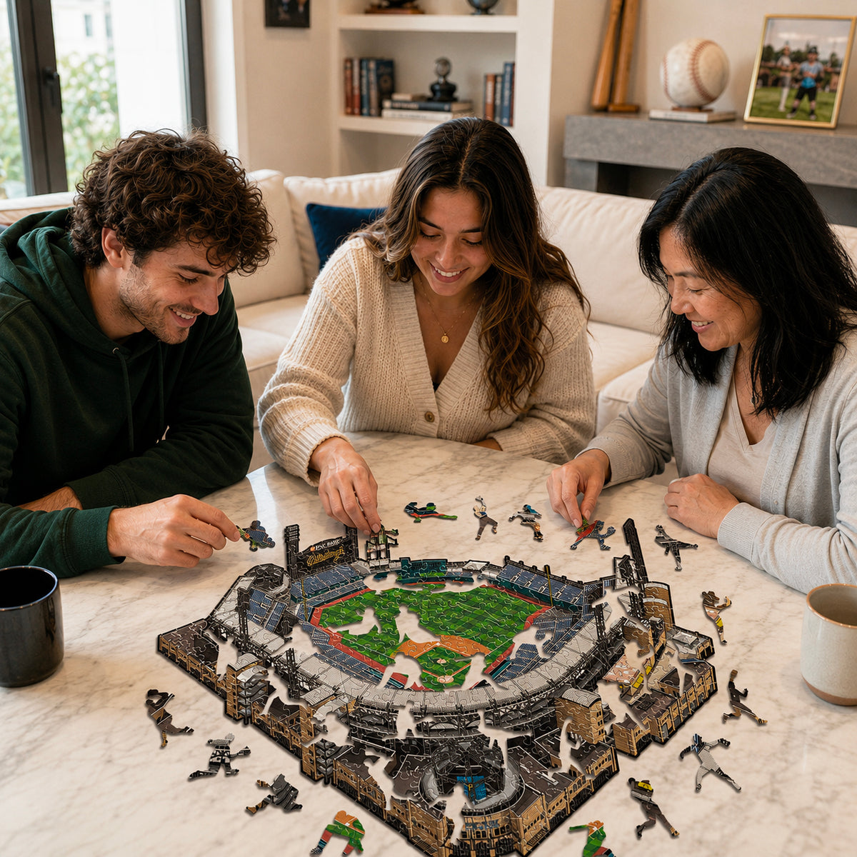 PNC Park Pittsburgh Pirates™ Puzzle en Bois