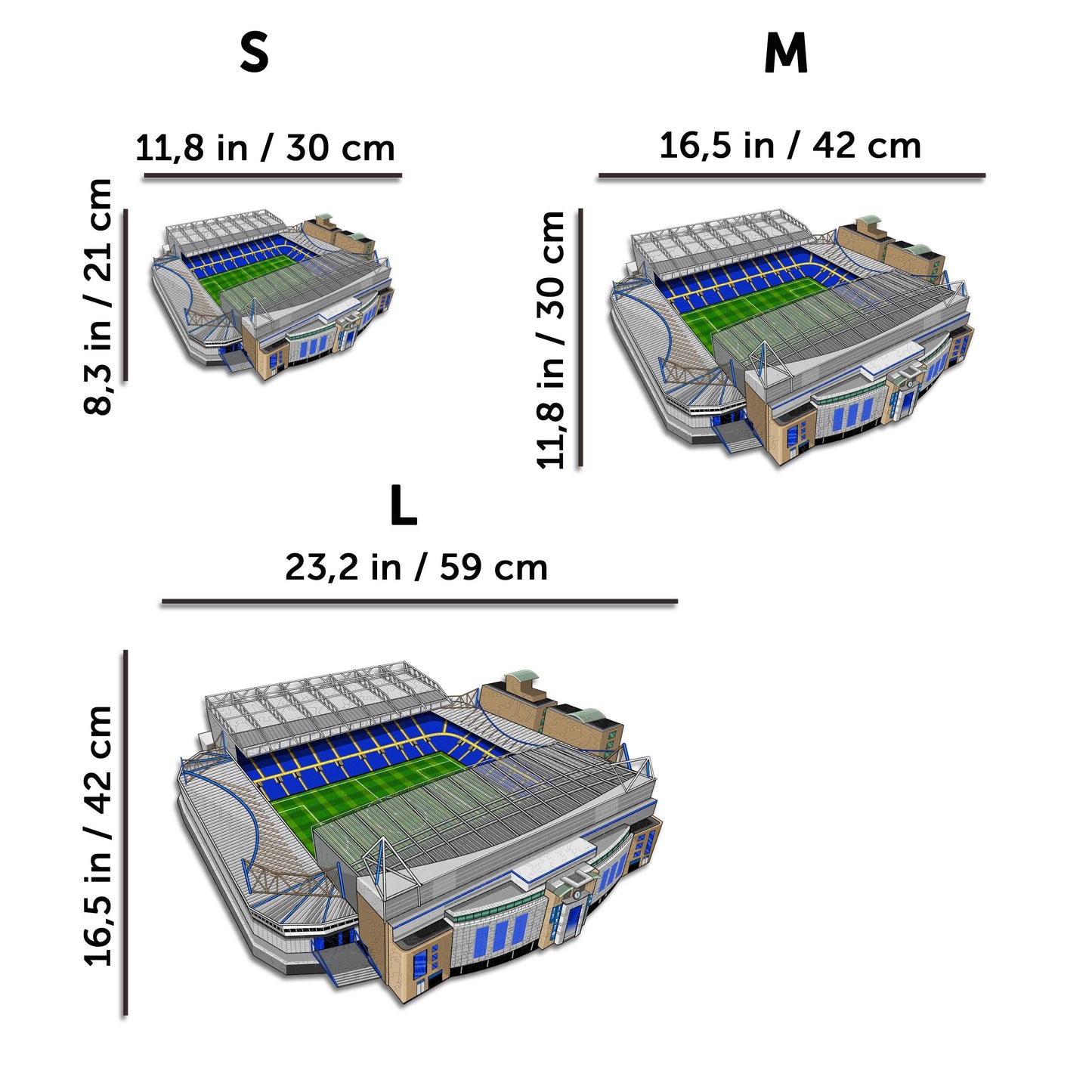 Stamford Bridge Chelsea FC® - Puzzle en Bois