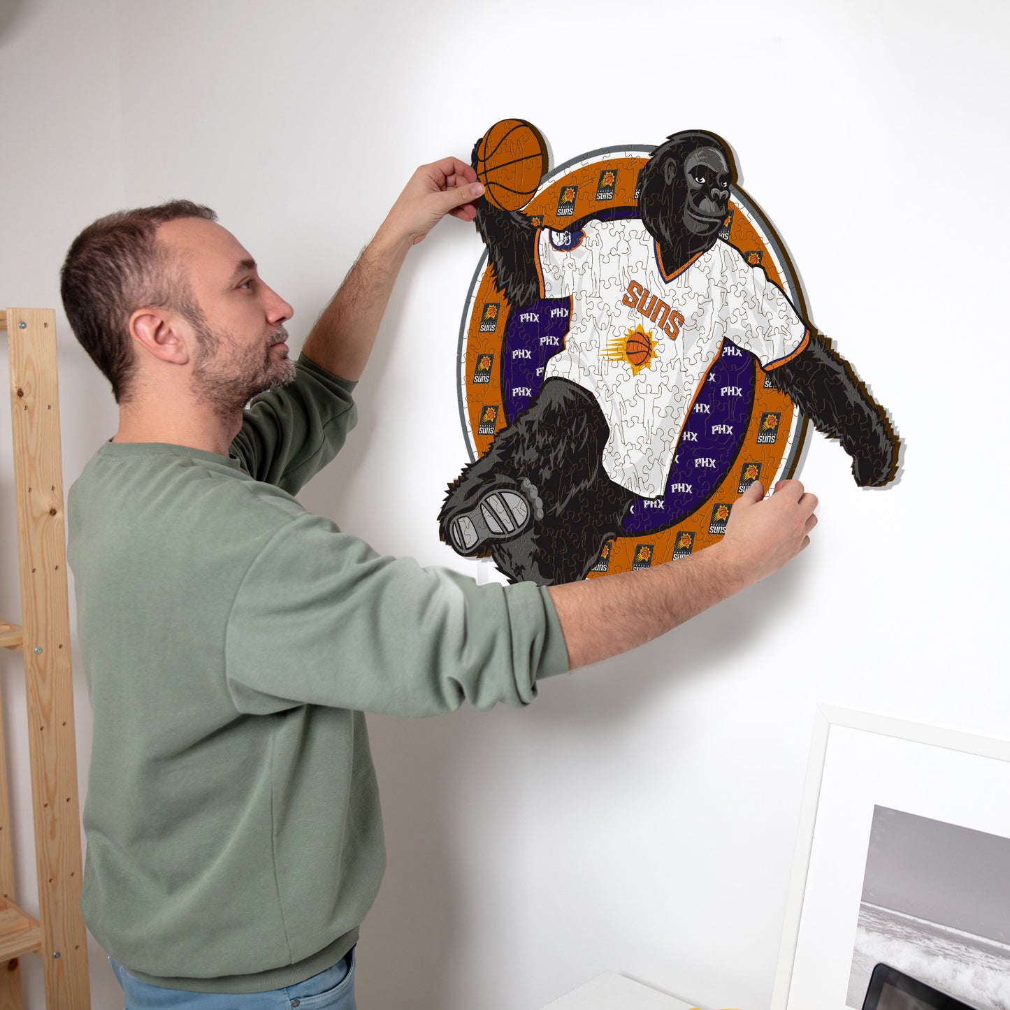 Mascotte Phoenix Suns™ - Puzzle en Bois