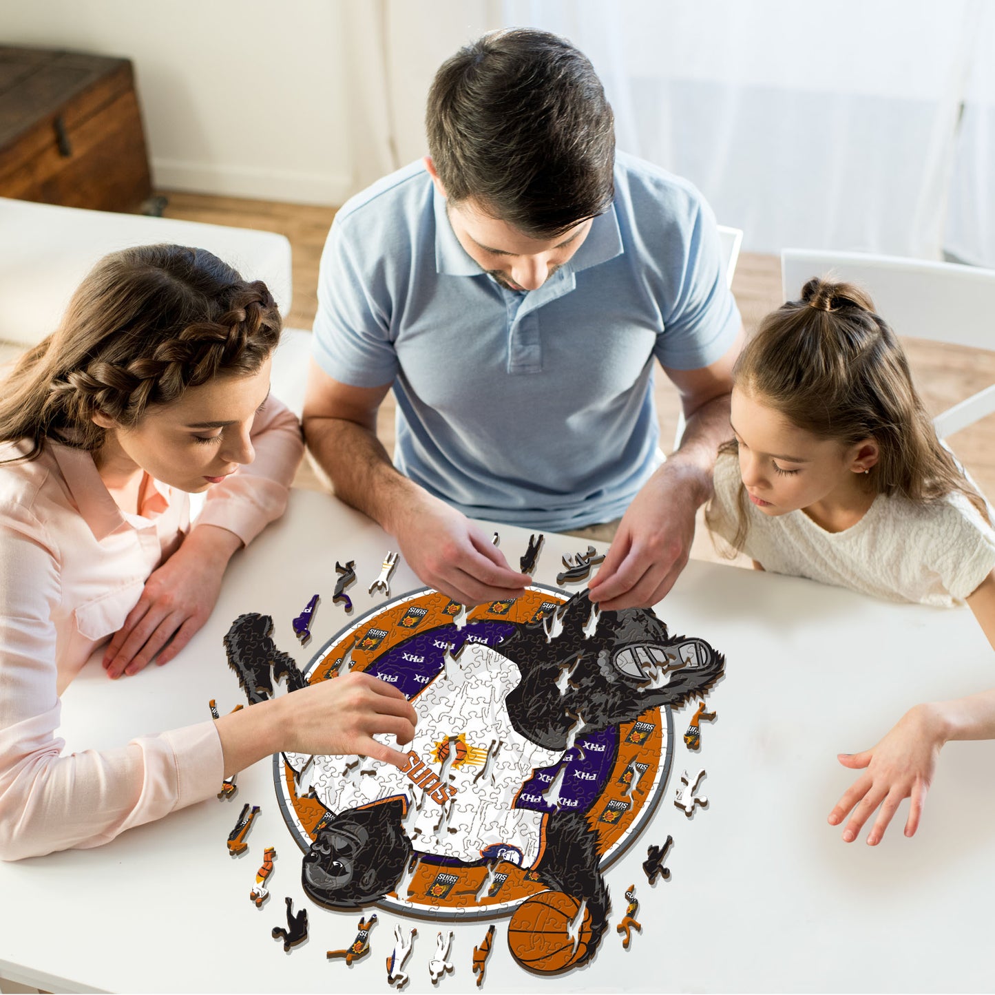 Mascotte Phoenix Suns™ - Puzzle en Bois