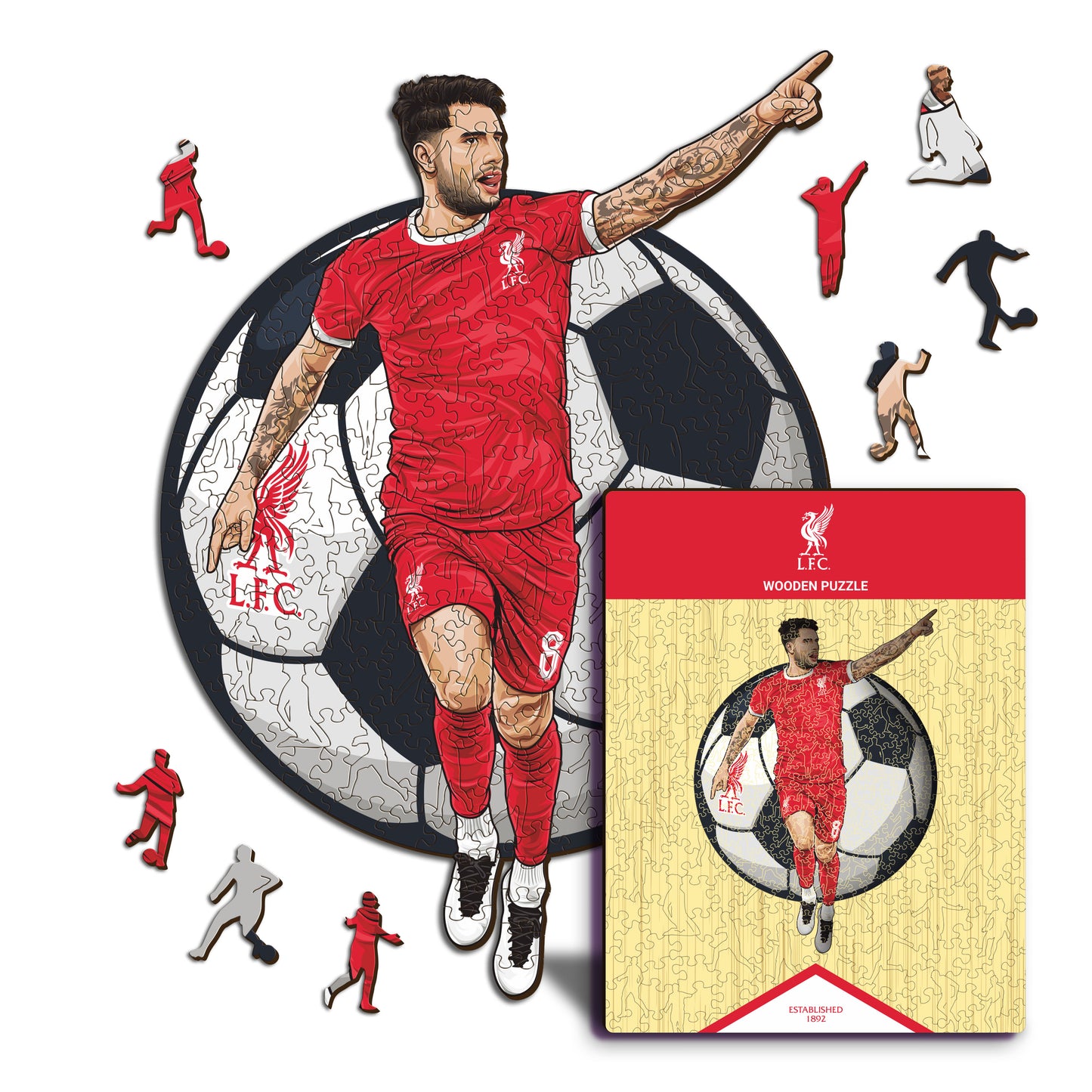 Dominik Szoboszlai - Puzzle en Bois