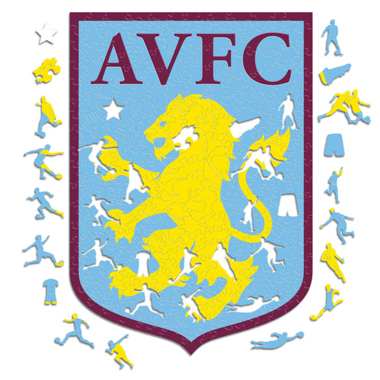 Logo Aston Villa FC® - Puzzle en Bois