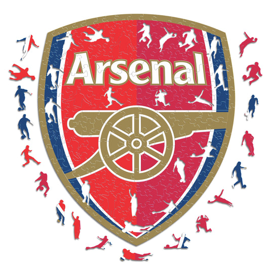 Logo Arsenal FC® - Puzzle Officiel en Bois