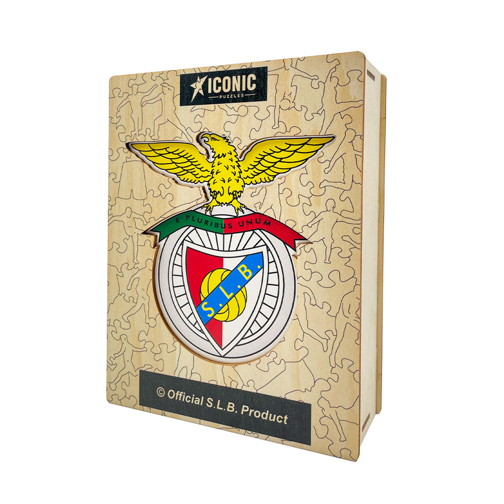 2 PACK SL Benfica® Logo + Eusébio