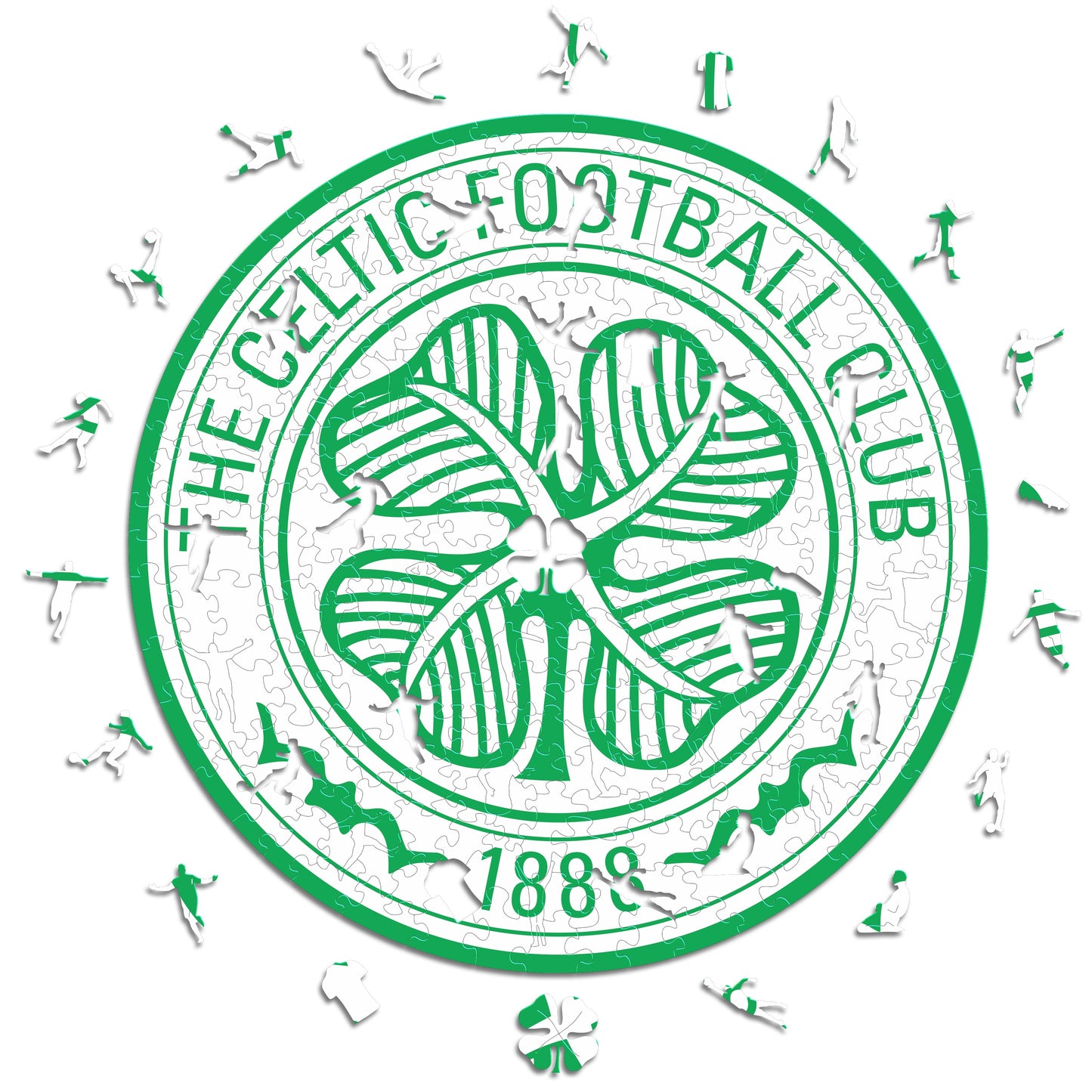 Logo Celtic FC® - Puzzle Officiel en Bois