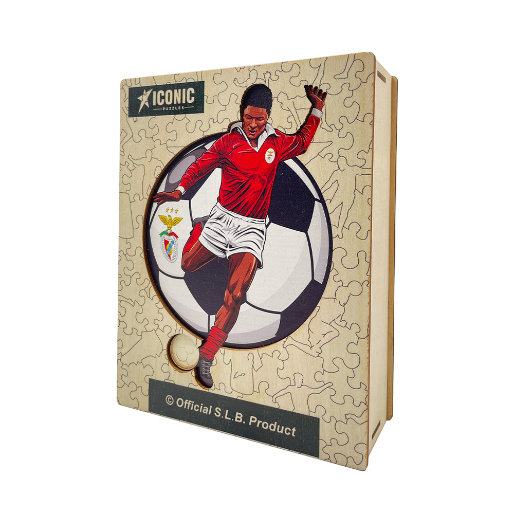 2 PACK SL Benfica® Logo + Eusébio