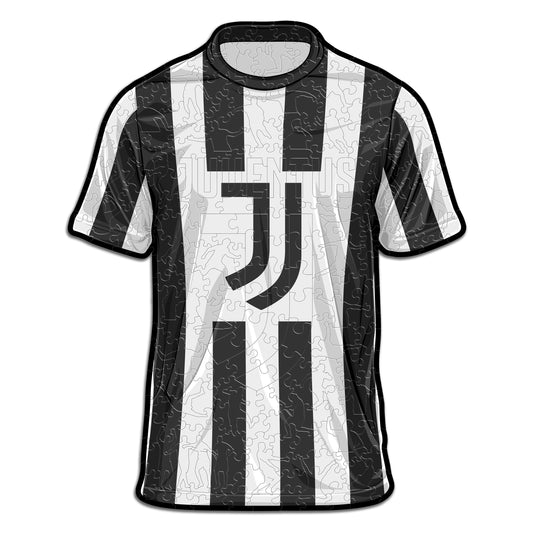 Maillot Juventus FC® - Puzzle Officiel en Bois