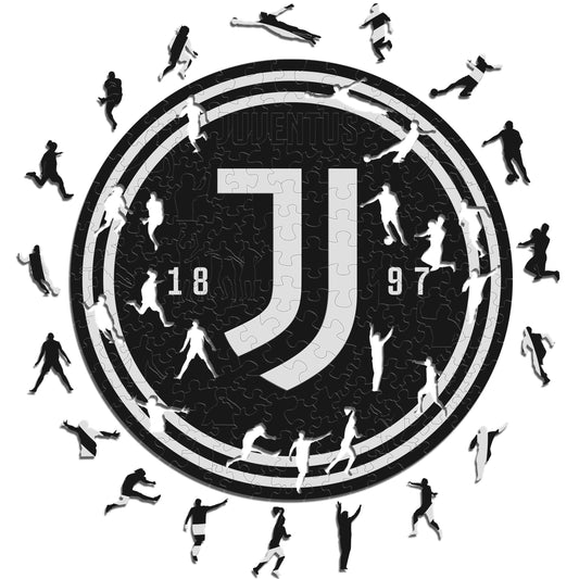 Logo Juventus FC® - Puzzle Officiel en Bois
