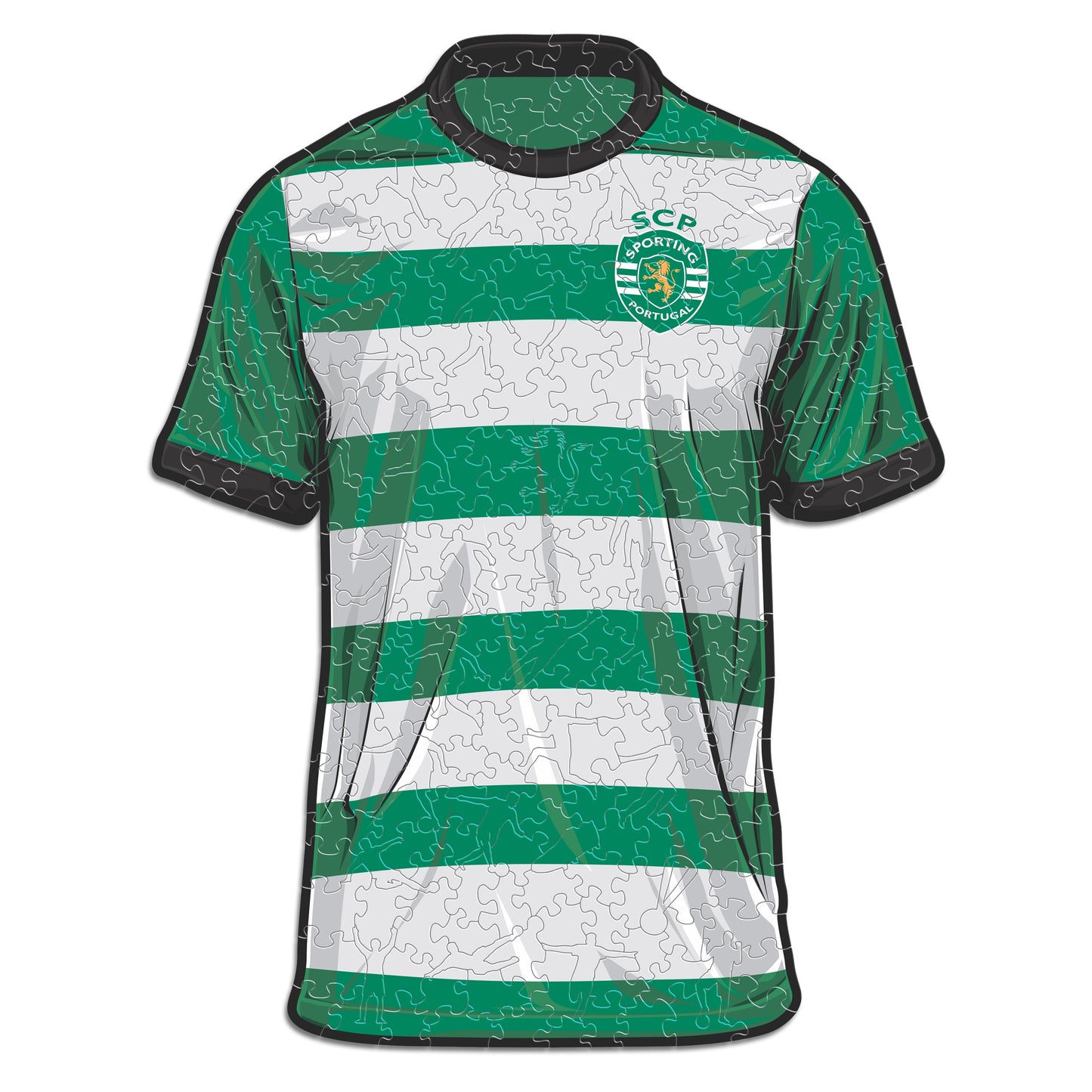 Maillot Sporting CP® - Puzzle en Bois