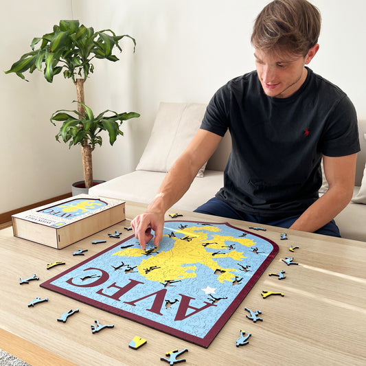 Logo Aston Villa FC® - Puzzle en Bois