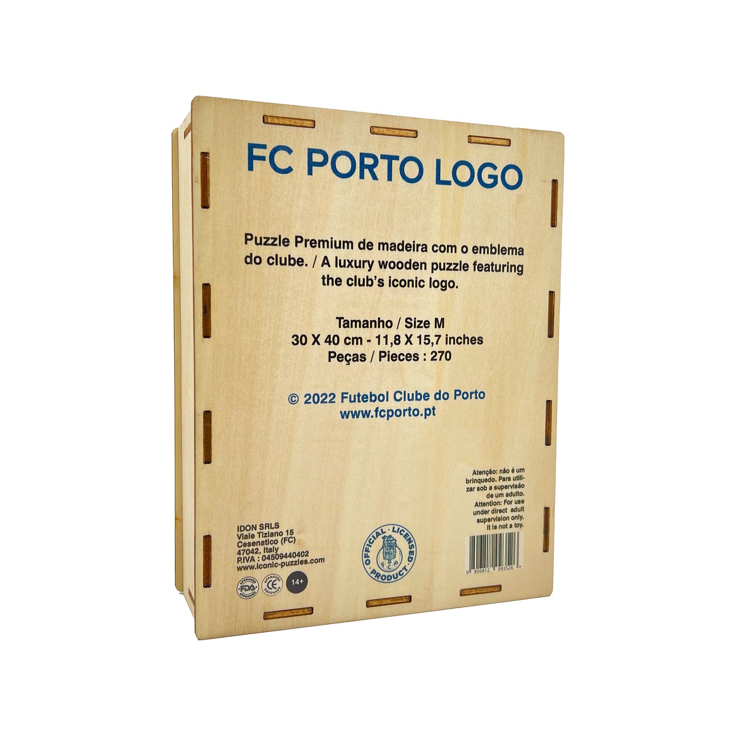 Logo FC Porto® - Puzzle Officiel en Bois