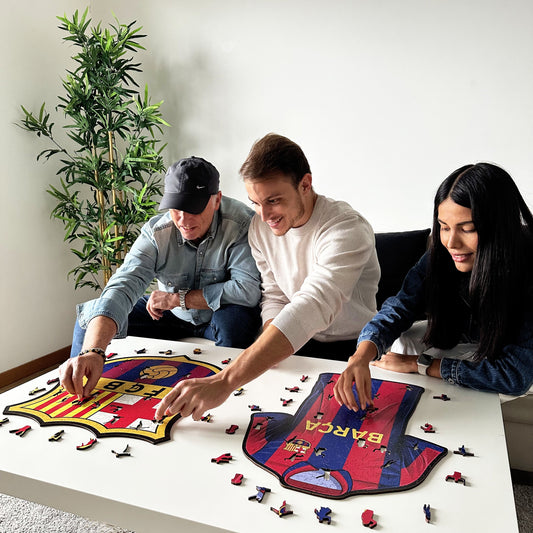 Maillot FC Barcelona® - Official Wooden Puzzle