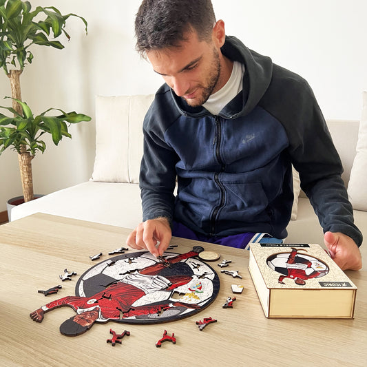 Eusébio - Puzzle en Bois